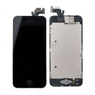 iPhone 5 LCD Digitizer Frame Complete Display Black Pre-Assembled (A1428, A1429)