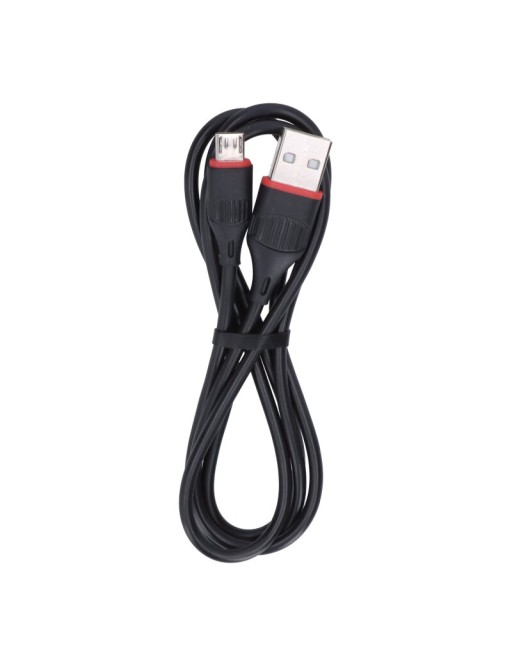 Borofone 1m 2.0A Câble de charge micro-USB noir