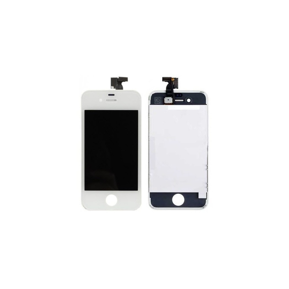 iPhone 4 LCD Digitizer Frame Replacement Blanc (A1332, A1349)