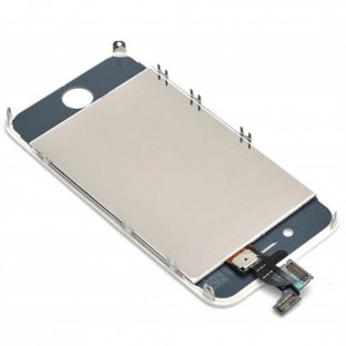 iPhone 4 LCD Digitizer Frame Replacement Blanc (A1332, A1349)