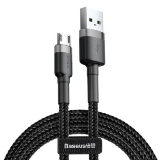 Baseus 1m USB-A zu Micro-USB Kabel Grau/Schwarz
