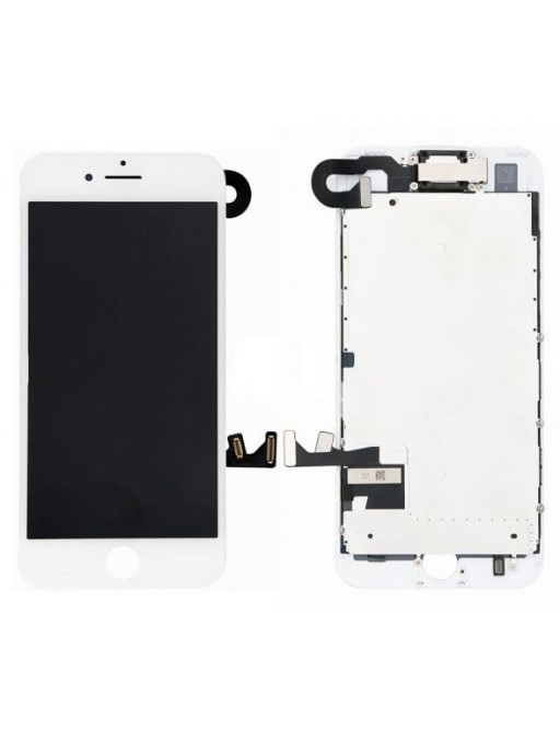 iPhone 8 LCD Digitizer Frame Complete Display White Pre-Assembled (A1863, A1905, A1906)