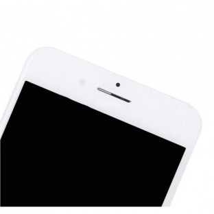 cadre de remplacement du numériseur LCD de l'écran de l'iPhone 8 Plus blanc (A1864, A1897, A1898)