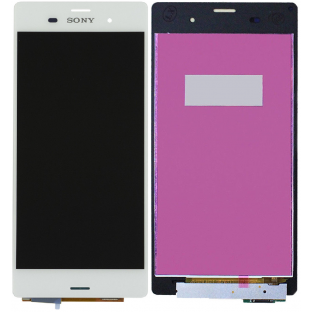 Sony Xperia Z3 LCD Display di sostituzione bianco