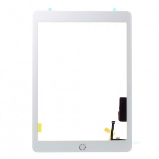 digitateur en verre pour écran tactile de l'iPad 9.7 (2017), blanc, préassemblé (A1822, A1823)