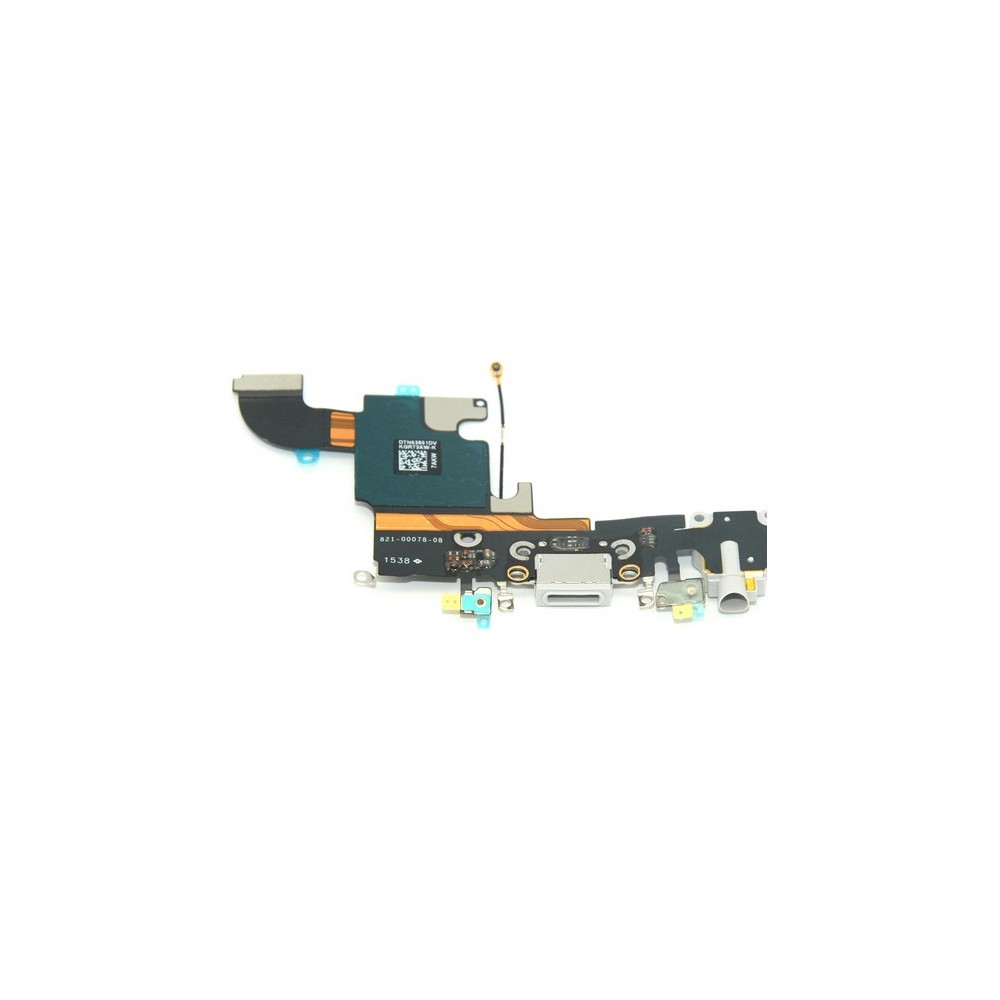 prise de charge de l'iPhone 6S / Connecteur Lightning Blanc (A1633, A1688, A1691, A1700)