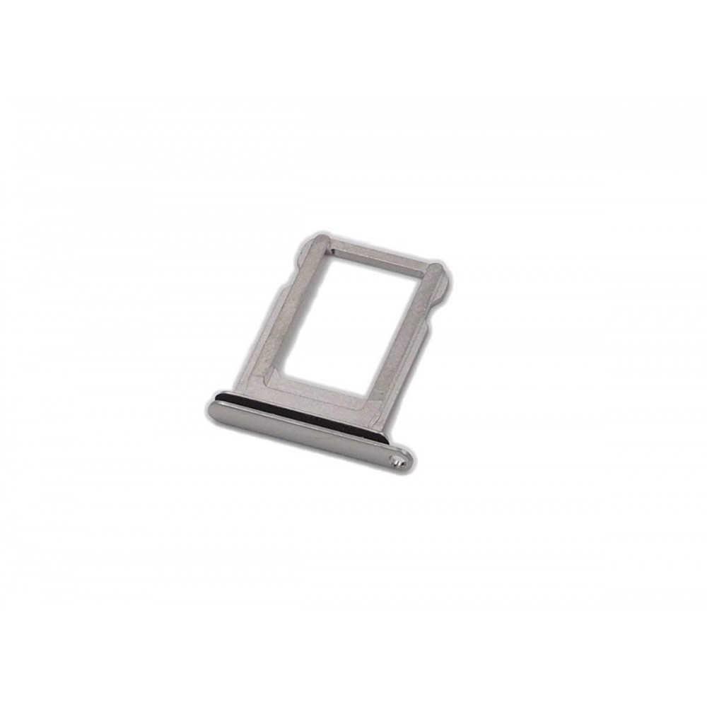 iPhone X Sim Tray Card Slider Adapter Bianco / Argento (A1865, A1901, A1902)