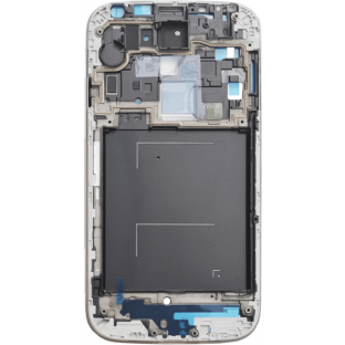Samsung Galaxy S4 LCD Display Halterung Gehäuse Rahmen in Silber