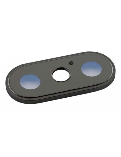 iPhone X Dual Camera Lens for Case Backcover Black (A1865, A1901, A1902)