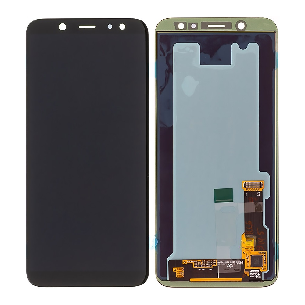 Samsung Galaxy A6 (2018) LCD digitalizzatore frontale sostituzione display nero