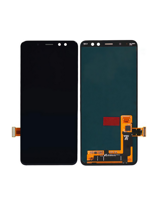 Samsung Galaxy A8 Plus (2018) LCD Digitizer Front Replacement Display Noir