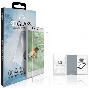 Eiger Nokia 3 Vollbild 3D Panzer Glas Display Schutzfolie (EGSP00132)