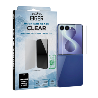 Galaxy Z Flip8. Mountain Glass Clear