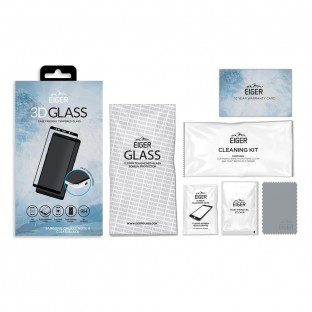 Eiger Samsung Note 8 3D Armor Glass Display Protector Film con cornice nera (EGSP00143)