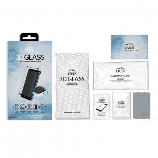 Eiger Samsung Galaxy S8 3D Armor Glass Display Protector Film with Frame Noir (EGSP00112)