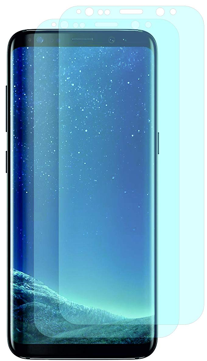 Image of 2er Set Crocfol Samsung Galaxy S9 Plus Flüssig Glas Display Schutzfolie Transparent (DF4693-CF)