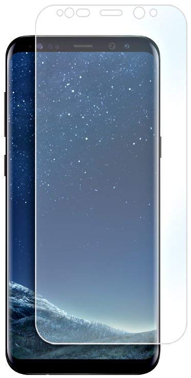 Image of 2er Set Crocfol Samsung Galaxy S8 Plus Flüssig Glas Display Schutzfolie Transparent (DF4335-CF)