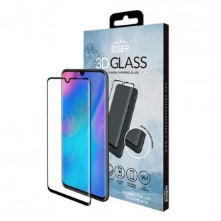 Eiger Huawei P30 Lite 3D Armor Glass Display Protector Film with Frame Black (EGSP00387)