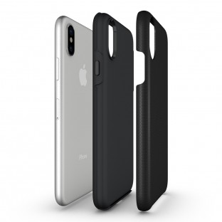 Eiger iPhone Xr North Case Premium Hybrid Protective Case Nero (EGCA00122)