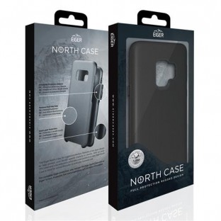 Eiger Galaxy S9 Plus North Case Premium Hybrid Protective Cover Black (EGCA00110)