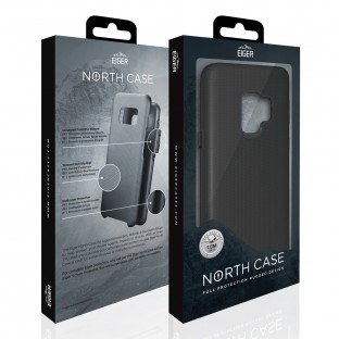 Eiger Galaxy Note 8 North Case Premium Hybrid Schutzhülle Schwarz (EGCA00105)