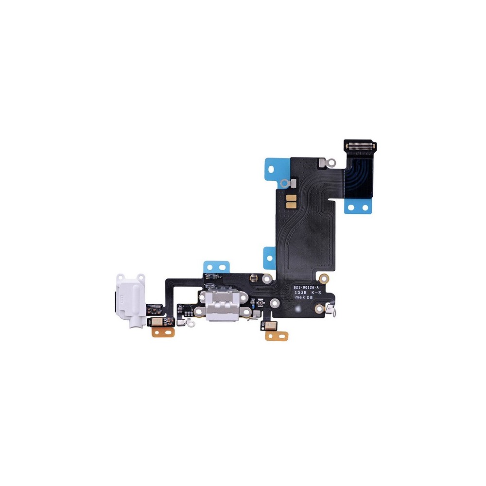 prise de charge pour iPhone 6S Plus / Connecteur Lightning Blanc (A1634, A1687, A1690, A1699)