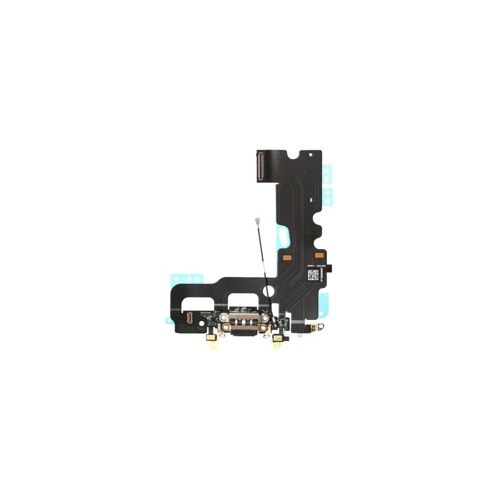 prise de charge de l'iPhone 7 / Connecteur Lightning noir (A1660, A1778, A1779, A1780)
