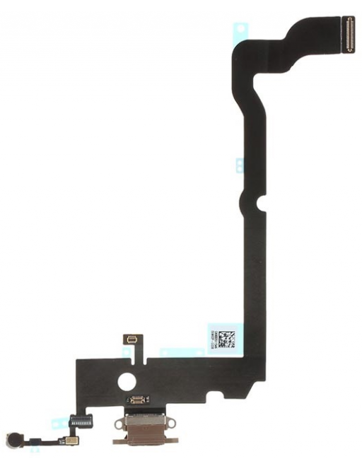 iPhone Xs Max Dock Connector Lightning Charging Port Flex Cable Gold (A1921, A2101, A2102, A2104)