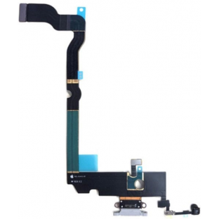 iPhone Xs Dock Connector Lightning Charging Port Flex Cable White (A1920, A2097, A2098, A2100)