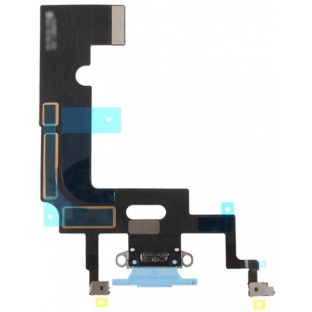 iPhone Xr Dock Connector Lightning Charging Port Flex Cable Blue (A1984, A2105, A2106, A2107)