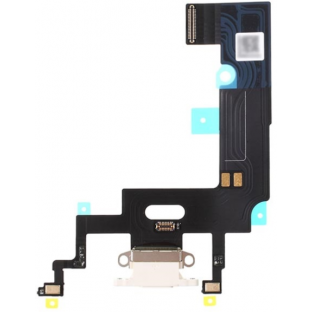 câble flexible pour port de charge Lightning pour connecteur de dock iPhone Xr blanc (A1984, A2105, A2106, A2107)
