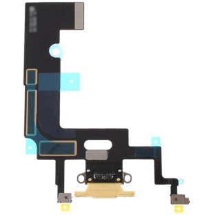 câble flexible pour connecteur de dock iPhone Xr, port de charge Lightning, jaune (A1984, A2105, A2106, A2107)
