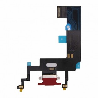 câble flexible pour port de charge Lightning pour connecteur de dock iPhone Xr rouge (A1984, A2105, A2106, A2107)