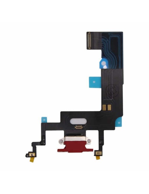 câble flexible pour port de charge Lightning pour connecteur de dock iPhone Xr rouge (A1984, A2105, A2106, A2107)