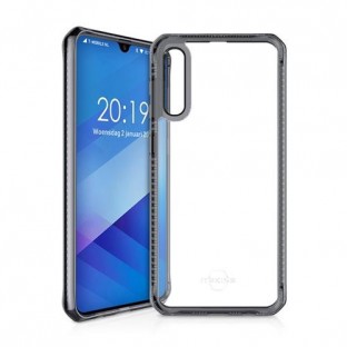 ITSkins Samsung Galaxy A50 Hybrid MKII Protection Hardcase Cover (Drop Protection 2 meters) Transparent / Black (SG05-HBMKC-BKTR
