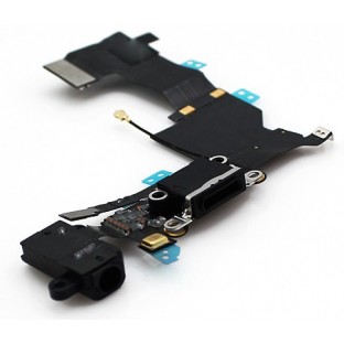 prise de charge de l'iPhone 5S / Connecteur Lightning noir (A1453, A1457, A1518, A1528, A1530, A1533)