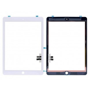 digitateur en verre pour écran tactile de l'iPad 9.7 (2018) Blanc (A1893, A1954)