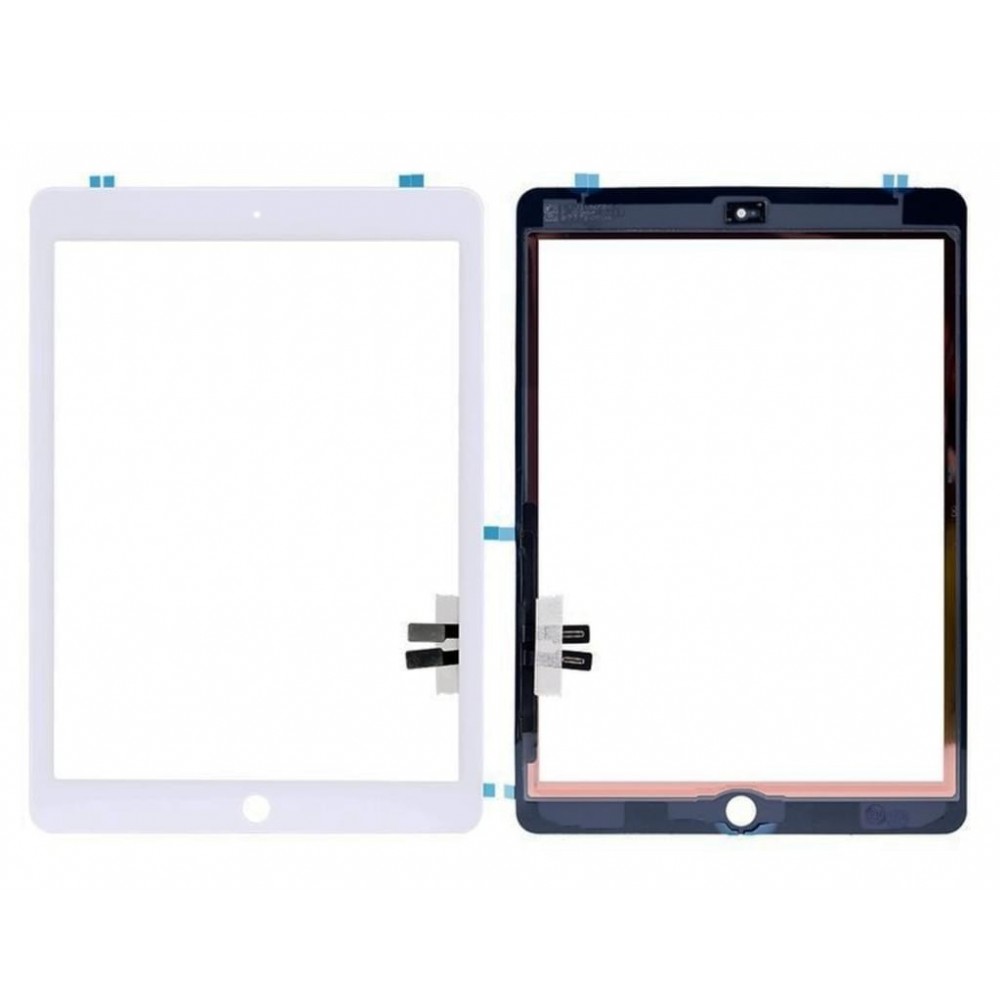 iPad 9.7 (2018) Touchscreen Glas Digitizer Weiss (A1893, A1954)