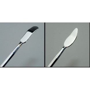 Jeu de spatules professionnelles en métal (3 pièces)