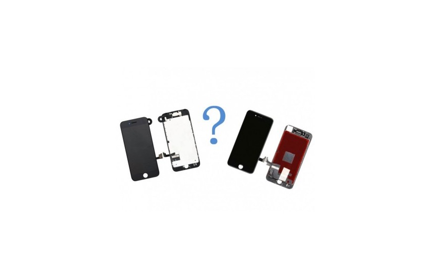Replacement display or pre-assembled complete display for your iPhone?